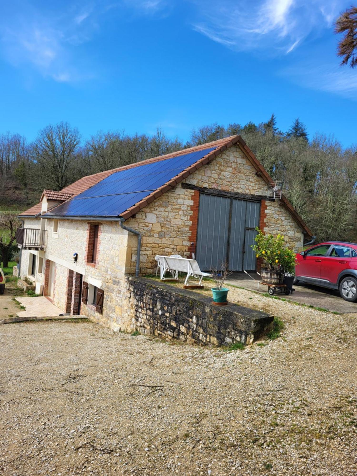 La Grange Du Chateau Boissieres  Kültér fotó
